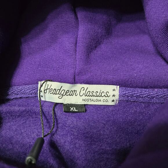 HeadGear Classics Nostalgia Co. Sz XL Purple Kobe Bryant Hoodie - Picture 3 of 11